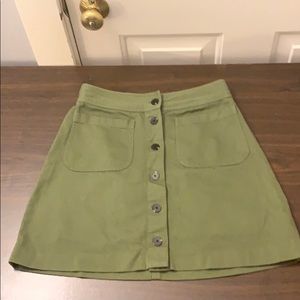 Madewell mini skirt